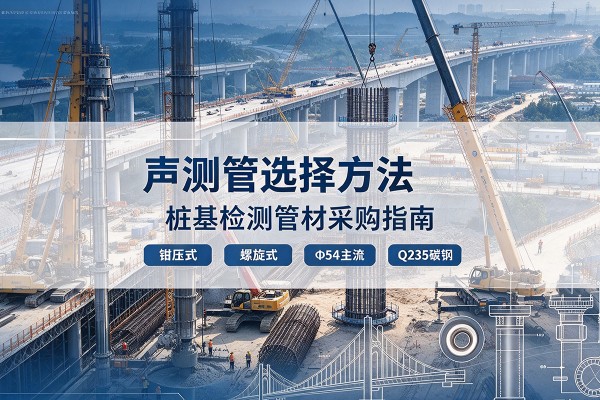 岑溪声测管选型标准