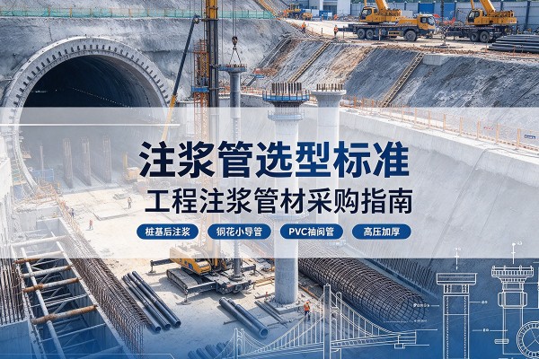 岑溪注浆管选型标准