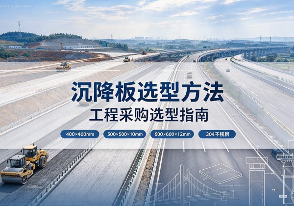 岑溪沉降板选择方法