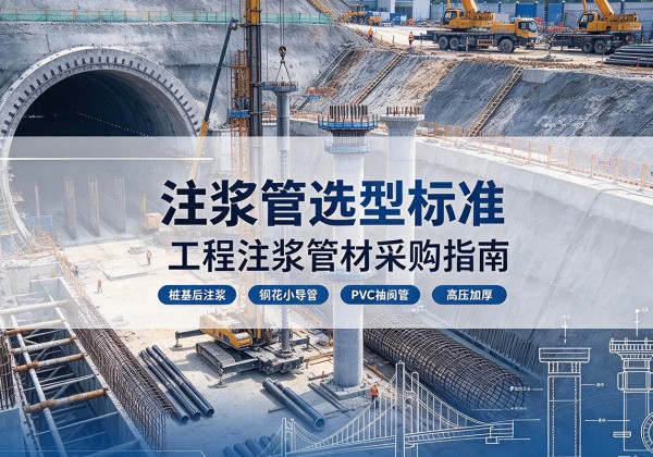 岑溪注浆管选型标准